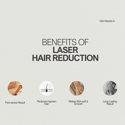 Benefits of Laser Hair Reduction-Dermisare-Porur & Kilpauk